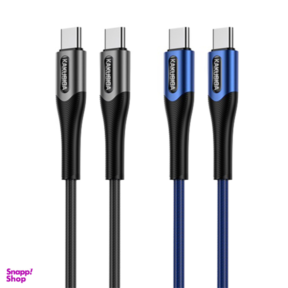 کابل تبدیل USB-C به USB-C  کاکو PD 60W مدل KSC-724 به طول 1.2 متر
