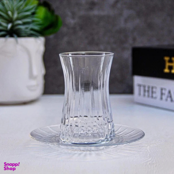 سرویس چای خوری پاشاباغچه مدل الیسا کد 7020 بسته 12 عددی