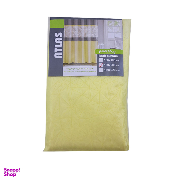 پرده حمام اطلس مدل 20 سایز 180×200 سانتی متر