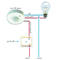 سنسور سقفی شیله مدل SC 11
