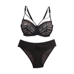 ست لباس زیر زنانه کد 578833 رنگ مشکی