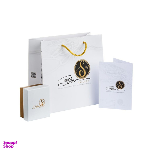 گردنبند طلا 18 عیار زنانه سی دا مهر مدل قلب فانتزی