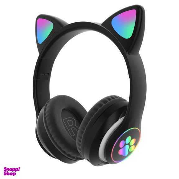 هدفون بلوتوثی طرح گربه مدل RGB MZ-023