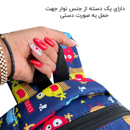 کوله پشتی بچگانه فوروارد کد FCLT5025 MONSTER BACTERIA