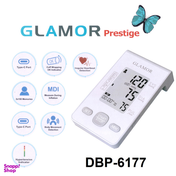 فشارسنج دیجیتال بازویی گلامور مدل DBP-6177