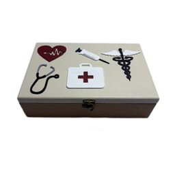 ظرف نگهدارنده مدل مستطیل چوبی کد 06