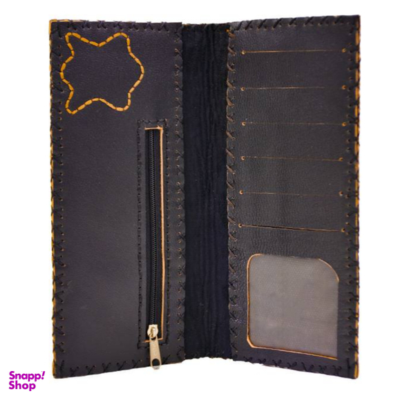 کیف پول چرم طبیعی کد 080
