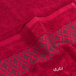 حوله دست و صورت هیرو مدل عروس و داماد سایز 40×80 سانتی متر