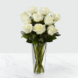 گل رز هلندی دسته 10 شاخه ای