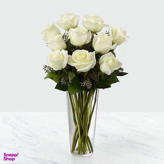 گل رز هلندی دسته 10 شاخه ای