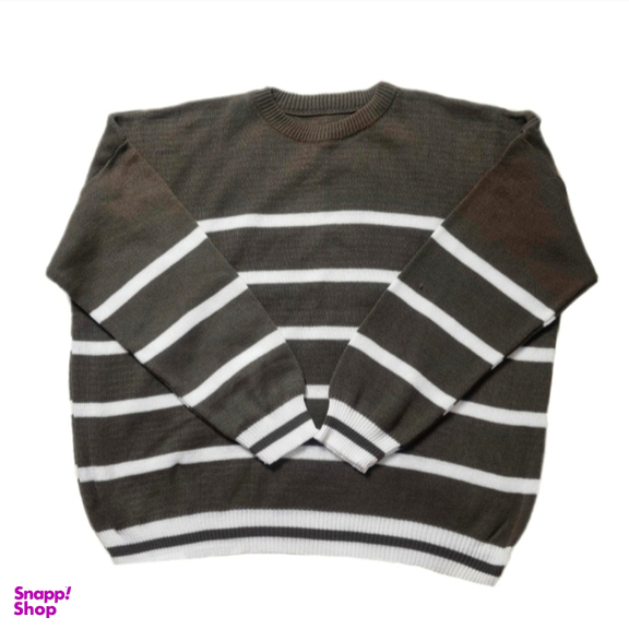 پلیور زنانه طرح راه راه مدل شبنم کد 08