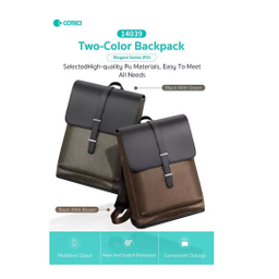 کوله پشتی لپ تاپ کوتتسی مدل 14039 مناسب سایز 16 اینچ