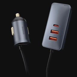 شارژر فندکی 120 وات بیسوس مدل CCBT-B0G