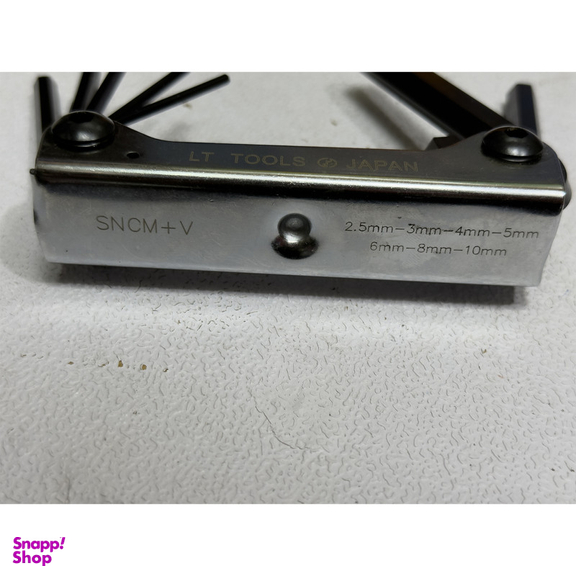 آچار آلن لایت مدل شش گوش کد SMT-LIGHT -JAPAN-CHAGOYEE مجموعه 7 عددی