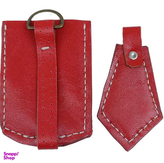 جاکلیدی و جاسوییچی چرم مدل مینیمال مجموعه 2 عددی