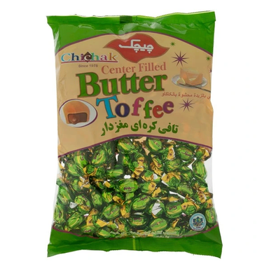 تافی کره ای مغزدار چیچک وزن 900 گرم