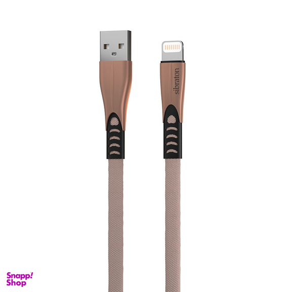 کابل تبدیل USB به لایتنینگ سیبراتون مدل S255i طول 1.1 متر