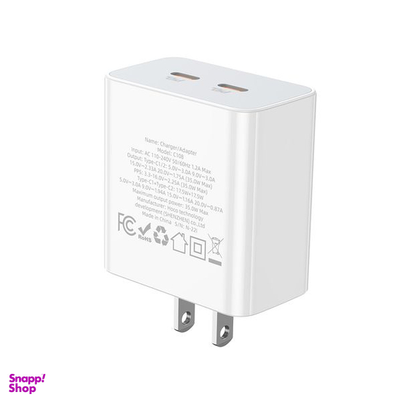شارژر دیواری 35 وات هوکو مدل C108 USB PD