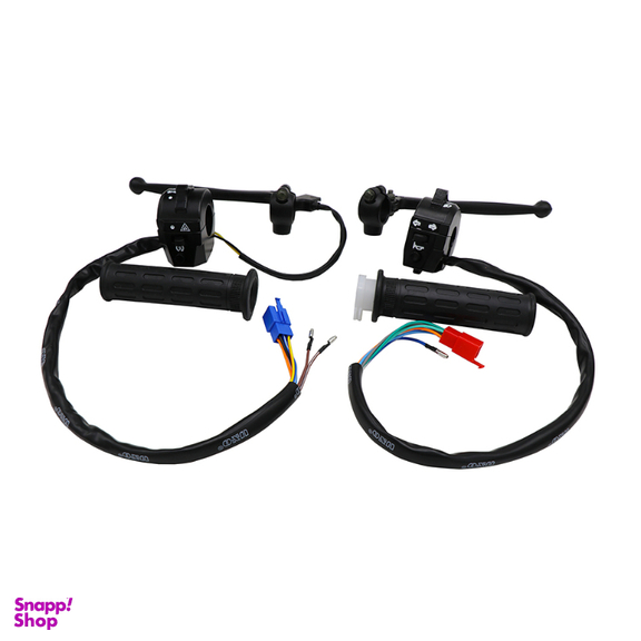 ست قلوه با لاستیک سردسته موتور سیکلت اونو کد 16 مناسب هوندا بسته 2 عددی