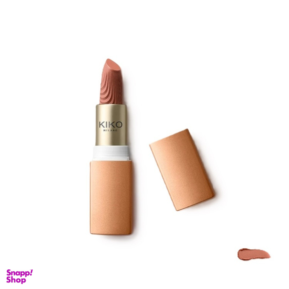 رژ لب جامد مات کیکو میلانو مدل Balance Difention شماره 02 رنگ کالباسی