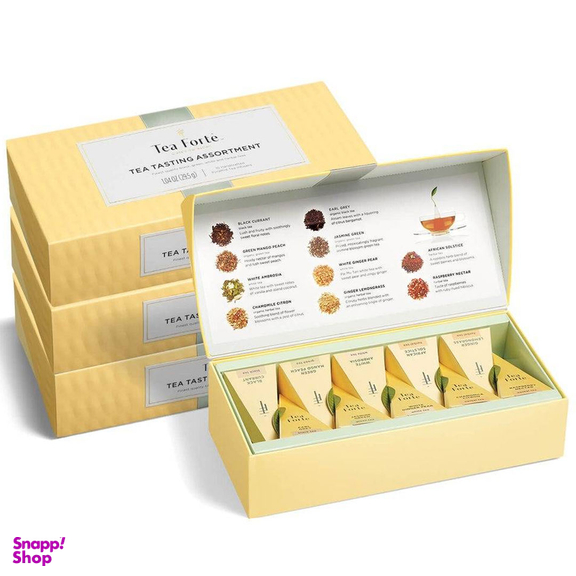 چای کلاسیک تی فورتی مدل Tea Tasting Assortment مجموعه ۱۰ عددی