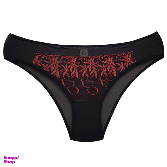 ست شورت و سوتین زنانه برتا مدل فنردار گیپور کد 4695-2020 N