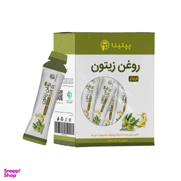 روغن زیتون فرابکر پپتینا بسته ۱۵ عددی