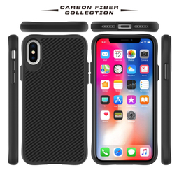 کاور گوشی موبایل سامورایی مدل Carbon Fiber مناسب iPhone X / iPhone Xs