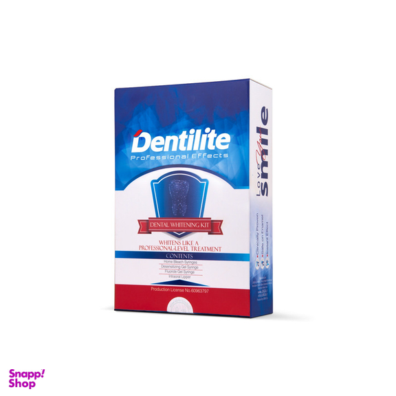کیت بلیچینگ سفید کننده دندان خانگی دنتیلایت مدل Smile مجموعه 5 عددی