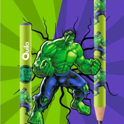 مداد کوییلو مدل ابر قهرمانها بسته 4 عددی