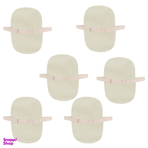 پد عرق گیر هیاهو مدل ClosedStrap Man سایز 2XL بسته 6 عددی