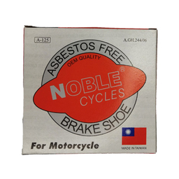 لنت ترمز کاسه‌ای موتورسیکلت نوبل کد BR3801236 مناسب هوندا CDI 125