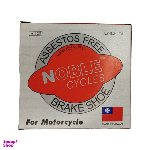 لنت ترمز کاسهای موتورسیکلت نوبل کد BR3801236 مناسب هوندا CDI 125