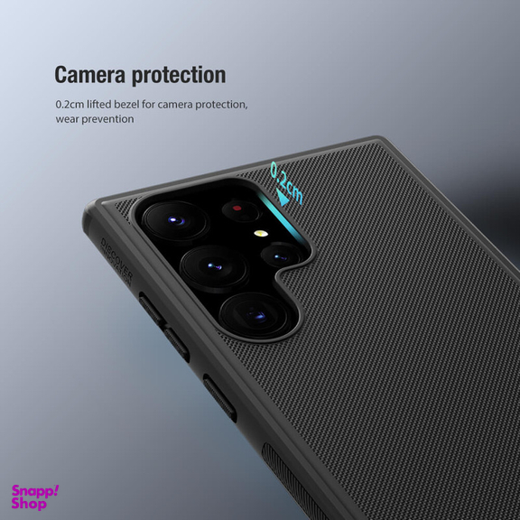 کاور نیلکین مدل Super Frosted Shield Pro مناسب برای گوشی موبایل سامسونگ Galaxy S23 Ultra