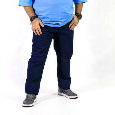 شلوار جین سایز بزرگ مردانه کد 60116