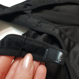 نیم تنه ورزشی زنانه ماییلدا مدل بند چسبی پددار پشت ضربدری کد 5166-805 رنگ مشکی