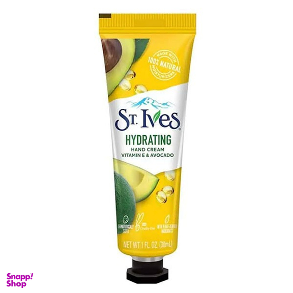 کرم مرطوب کننده دست و ناخن سینت ایوز مدل Hydrating حاوی آواکادو حجم 30 میلی لیتر