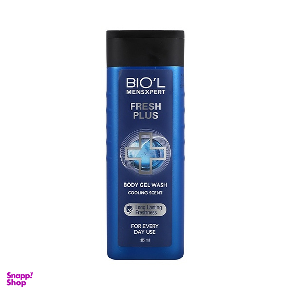 شامپو بدن بیول مردانه مدل FRESH PLUSE حجم 315 میلی لیتر