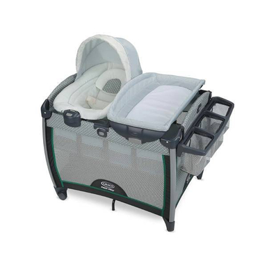 تخت و پارک کودک گراکو مدل Quick Connect Playard Taylor