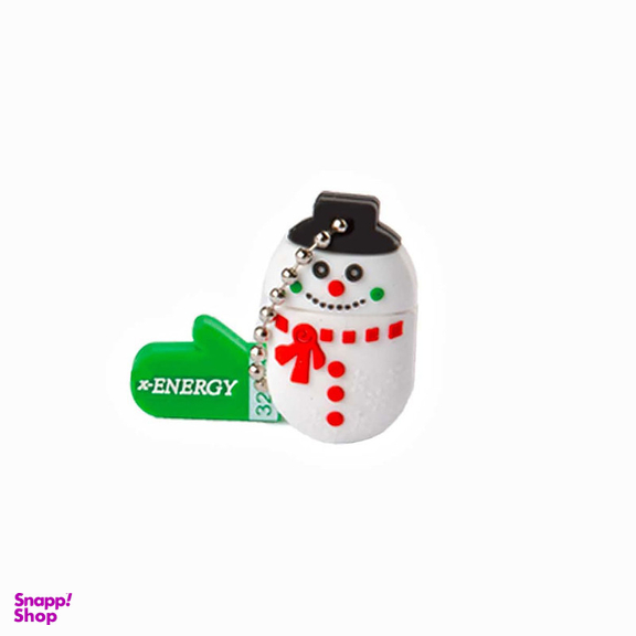 فلش مموری ایکس-انرژی مدل snowman ظرفیت 32 گیگابایت