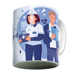 ماگ لاژید مدل مشاغل طرح پرستار کد J008