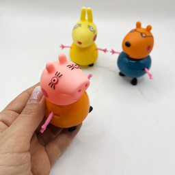 فیگور ناب سل مدل Peppa Pig کد FI11109 مجموعه 3 عددی
