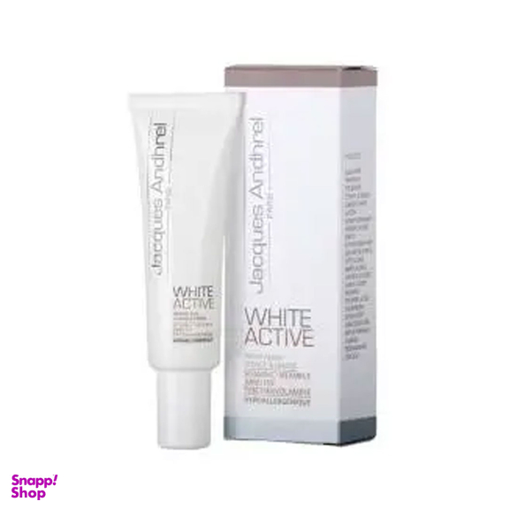 کرم ضد لک و روشن کننده ژاک آندرل پاریس مدل WHITE ACTIVE حجم 30 میلی‌‌ لیتر
