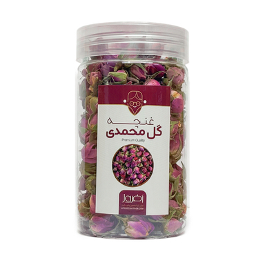 غنچه گل محمدی افروز وزن 50 گرم
