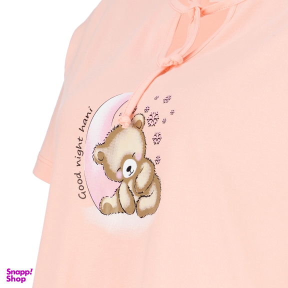 ست تیشرت شلوار کد 1022/1 رنگ گلبهی