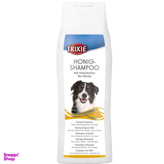 شامپو سگ تریکسی رایحه عسل مدل Honig shampoo حجم 250 میلی لیتر
