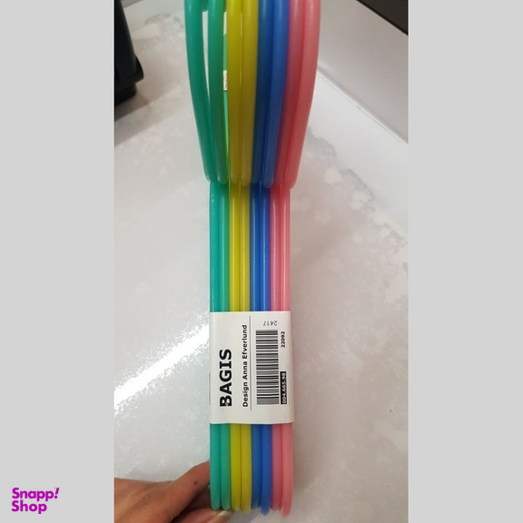چوب لباسی کودک ایکیا مدل BAGIS بسته 8 عددی