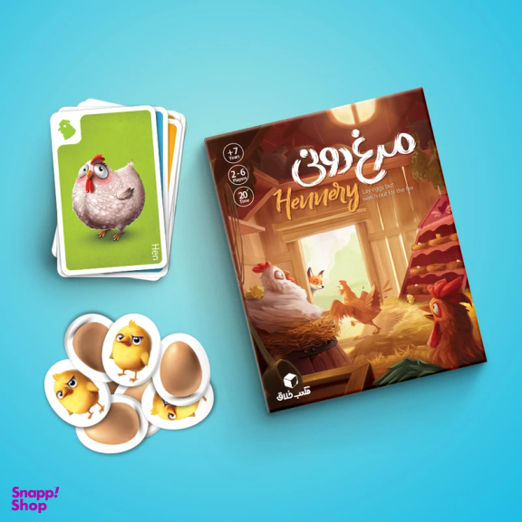 بازی مرغ دونی مکعب خلاق کد 1732