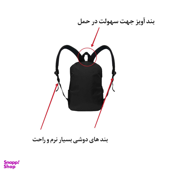 کوله پشتی تنسر مدل لایت v2