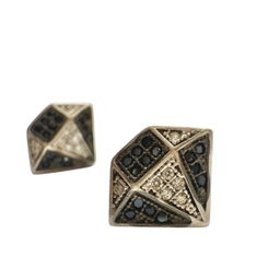 گوشواره نقره زنانه مدل الماس کد 441220 EAR